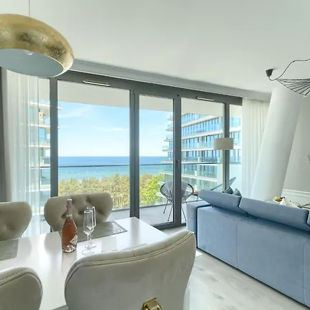 アパート Your Holidays Waves Widok Na Fale Baltyku D756 ミエンジズドロイェ